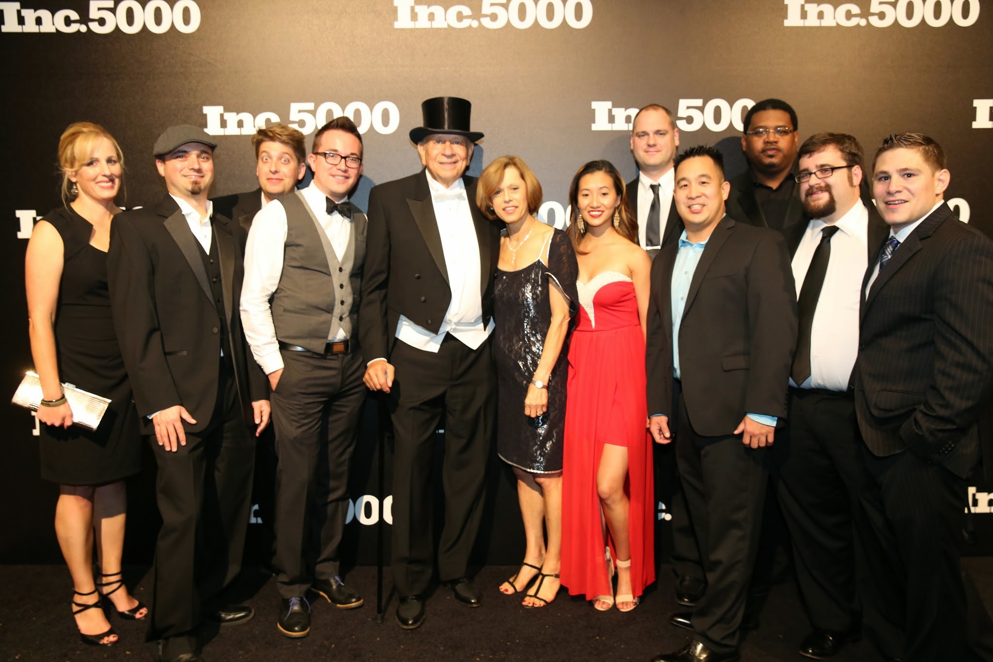 Tejune Kang at the Inc. 5000 awards black-tie gala